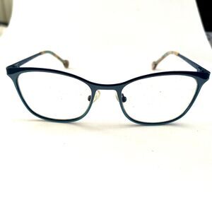 Lisa Loeb Eyeglasses Eyewear Thumbs Up 219 Azure Sky  Frames Only Blue 52-18-135